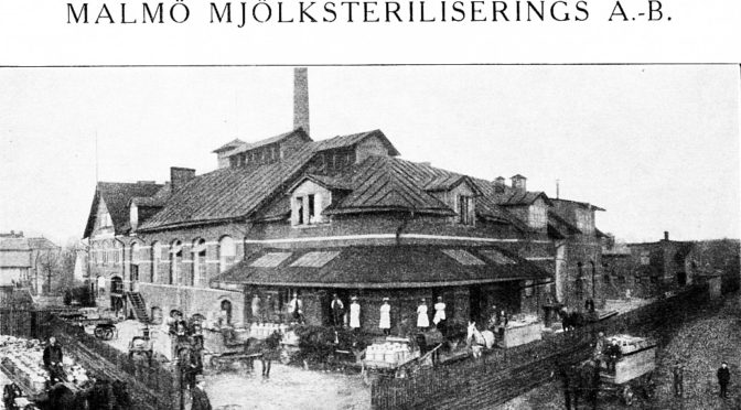 Malmö Mjölksteriliserings A.B  1904 Lundavägen/Hornsgatan