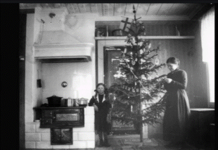 Lördagen den 20 december 1947 på Lundavägen